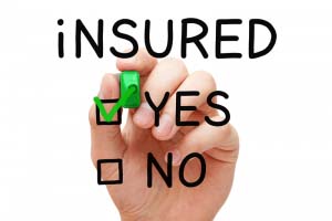 Are you insured?