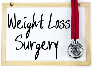 Weight loss surgery.