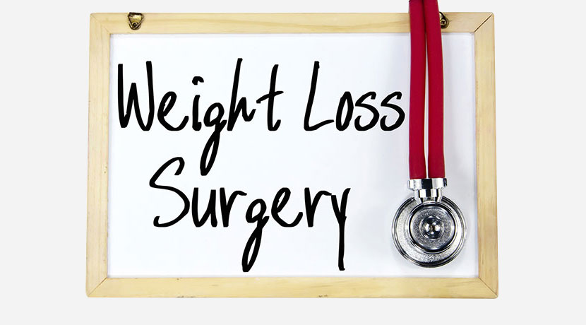 Weight loss surgery.