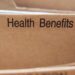 Health benefits folder.